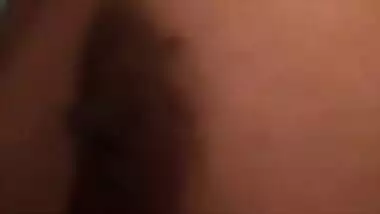 Desi wife tries hard to look XXX showing off her natural boobs