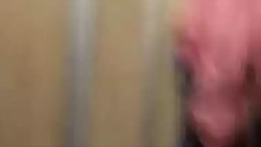 Desi female tries not to expose XXX face in sex with chudai cumshot