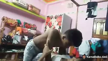 A 19-year-old girl enjoys romantic sex with BF