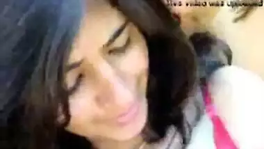 Sex HD video of an amateur girlfriend enjoying an outdoor sex session