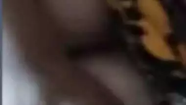 Hot wife exposing nude body curves to ex-lover