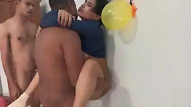 Bengali Boudi And Stella Cox In Beautiful British Slut Hard Double - Threesome Sex