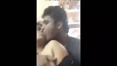 Desi bhabhi enjoys a nice foreplay and sex with her brother in law