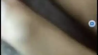 Desi Bhabi Masturbating on Video Call