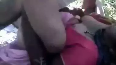 Sexy village aunty fucked by old land lord in farm land