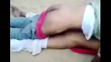 Brand new scandal outdoor sex mms clip of village couple