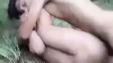 Hardcore Nepal sex video of a desi randi in the jungle