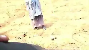 Mad young indian guy dick flash village granny outdoor, new Desi viral mms