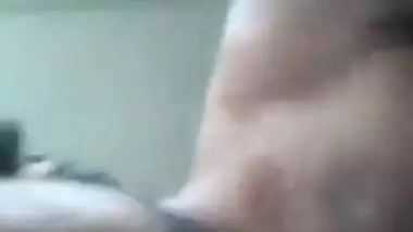 Hindi porn clip of a cute teen fucking her bf for the first time