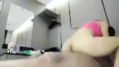 Desi whore gets on all fours for doggystyle XXX fucking in MMS video