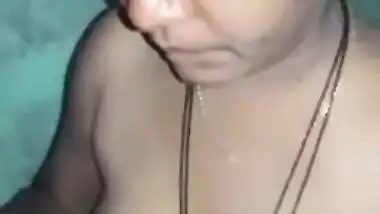 Raunchy man won't leave the Desi wife alone until they have porn fun