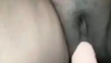 Tamil wife hairy pussy drilling with big dick of husband