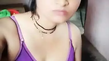 Whorish Indian wife flashes pussy and next step is to show tits