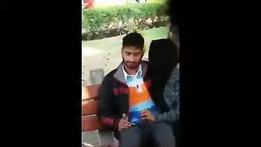 Desi sex video of a horny young couple enjoying outdoor sex