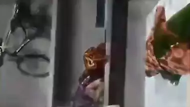 Mature bhabhi pussy fucking by money lender caught on cam