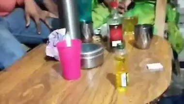 Paid randi boob pressing and boob show to clients