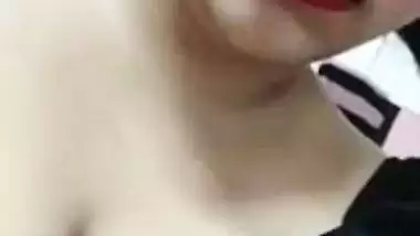 Gen Z Bengali girl big boobs licking viral live cam